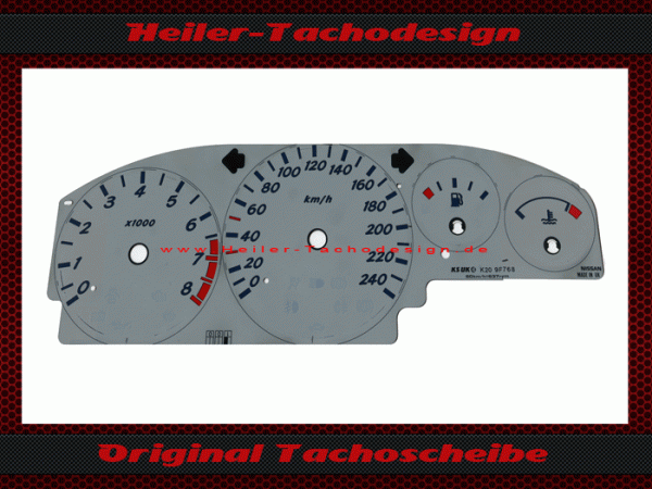 Nissan primera gauge face