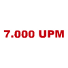 7.000 UPM