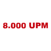 8.000 UPM