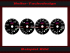 Additional Instruments for Subaru Impreza STI Genome Oil Pressure Oil Temp Turbo