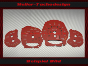 Speedometer Discs for Porsche 911 991 GT3 350 Kmh 10000 RPM