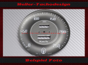 Speedometer Disc Direct Print Maserati 3500 GTI 1962