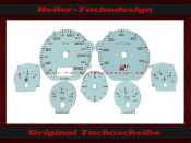 Speedometer Discs for Audi S6 200 C4 4A 1995 to 1997
