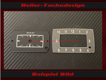 Clock Dial Scale for Mercedes Adenauer Typ 300 W186 W189 Mechanisch VDO