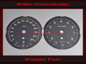 Speedometer dials for BMW Z4 E89 2009 to 2016 160 Mph to...