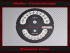 Speedometer Disc for Harley Davidson Road King FLHRSE3 4 2008 Ø100 Mph to Kmh