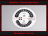 Speedometer Disc for Harley Davidson Road King FLHRSE3 4 2008 Ø100 Mph to Kmh