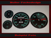 Tachoscheiben für Porsche 356 Speedster Pre A Veigel...