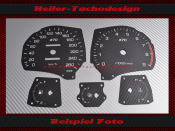 Speedometer dials for Toyota MR2 Type SW20 Configurator