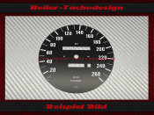 Speedometer Disc for BMW E28 5er E24 6er M5 M6 160 Mph to...