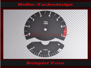 Tachometer Disc for BMW E28 5er E24 6er E23 7er