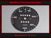 Speedometer Disc Tachoscheibe Porsche 911 RS to 1973