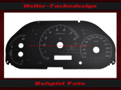 Gauge face Subaru Impreza WRX STI Typ G3