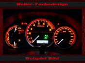 Tachoscheibe für Subaru Impreza Hatchback STI 2011 260 Kmh 8000 UPM