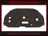 Tachoscheibe für Subaru Impreza Hatchback STI 2011 260 Kmh 8000 UPM