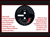 Speedometer Sticker for Harley Davidson Fat Boy FLSTF CVO...