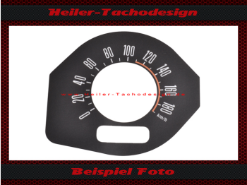 Tacho Aufkleber für Ford Mercury Cougar 1969 Mph zu Kmh