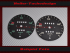 Speedometer Disc for Porsche 912 Kmh
