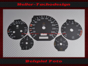 Set Speedometer Discs Mercedes R129 600 SL 1995 Mph to Kmh