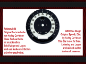 Speedometer Sticker for Harley Davidson Softail Haritage...