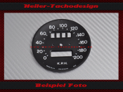 Speedometer Disc MG MGB MGBGT Smiths Kitcar &Oslash; 74...
