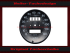 Speedometer Disc for MG MGB MGBGT Smiths Kitcar Ø 74 mm 120 Mph to 200 Kmh