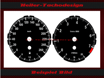 Tachoscheibe für BMW E90 E91 E92 E93 2008 Benzin