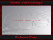 Set Speedometer Glasses for Mercedes W111 large tail fin...