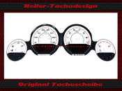 Tachoscheibe für Dodge Challenger RT 2014 140 Mph zu Kmh