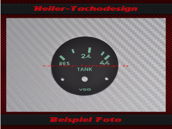 Zifferblatt Tankanzeige für Porsche 356