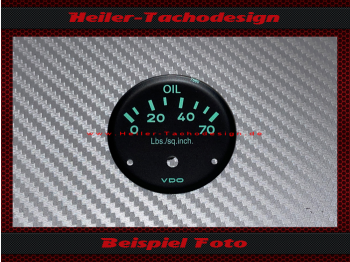 Dial oilanzeige for Porsche 356 52 mm Instrument