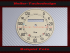 Speedometer Disc for Mercedes 230 170v W136 from Veigel 120 Kmh Ø97mm