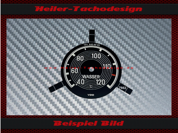 Zusatzinstrument Zifferblatt Wasser für Mercedes Benz W198 300SL W121 190SL