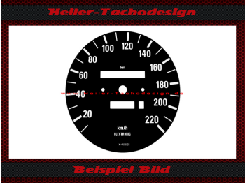 Speedometer Disc for BMW E30 220 Kmh