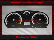 Tachoscheibe für Opel Corsa D Benzin 200 Kmh 80 UPM...