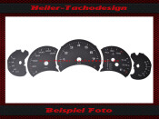 Tachoscheibe Porsche 911 996 Tiptronic vor Facelift Mph...