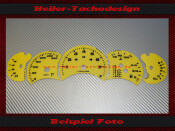 Tachoscheibe Porsche 911 996 Tiptronic vor Facelift Mph...