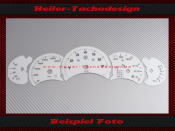 Tachoscheiben für Porsche 911 996 Tiptronic vor Facelift 180 Mph zu 300 Kmh