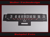 Speedometer Sticker for 1965 to 1966 Ford Galaxie 500 XL...