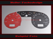 Speedometer Discs for Audi S3 8L with Clock