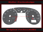 Speedometer Discs for Audi S3 8L with Clock