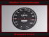 Tachoscheibe für Smiths Jaguar E Type S Type MARK ll 140 Mph zu Kmh mit Ignition + Headlamps