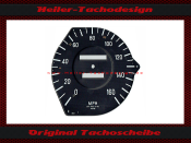 Tachoscheibe für Mercedes W107 R107 350 SLC...