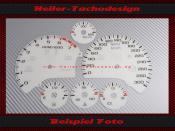 Speedometer Disc Chevrolet Corvette C5 300 kmh