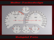 Speedometer Disc for Chevrolet Corvette C5 300 Kmh