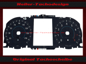 Speedometer Disc for Jaguar XF Jaguar XE 2017 180 Mph to 280 Kmh