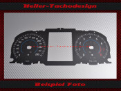 Tachoscheibe Jaguar XF Jaguar XE 2017 Mph zu Kmh