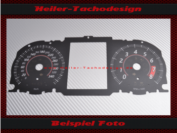Speedometer Disc for Jaguar F Type 2016 to 2018 220 Mph to 350 Kmh