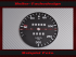 Tachoscheibe für Porsche 911 RS bis 1973 Mph zu Kmh
