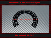 Speedometer Sticker for Harley Davidson FXDC Dyna Super...